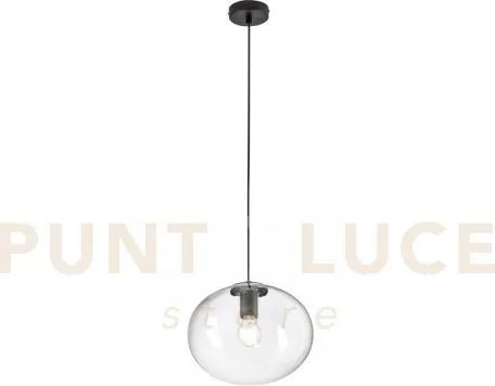 Lampadario a sospensione galaxy nera 1 luce attacco e27 30x152cm in...