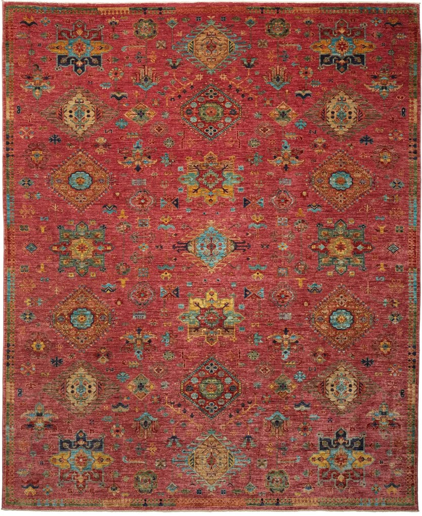 Samarkand Tappeto orientale 300 x 250 Viola (Pakistan) Annodato A Mano