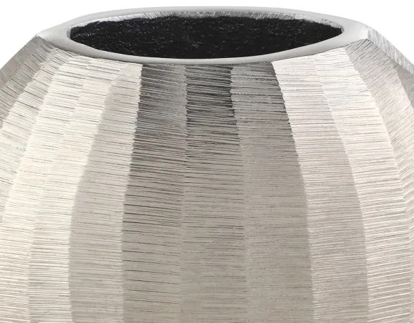 Eglo 421052 - Vaso in metallo ABUCAY 13x15 cm argento