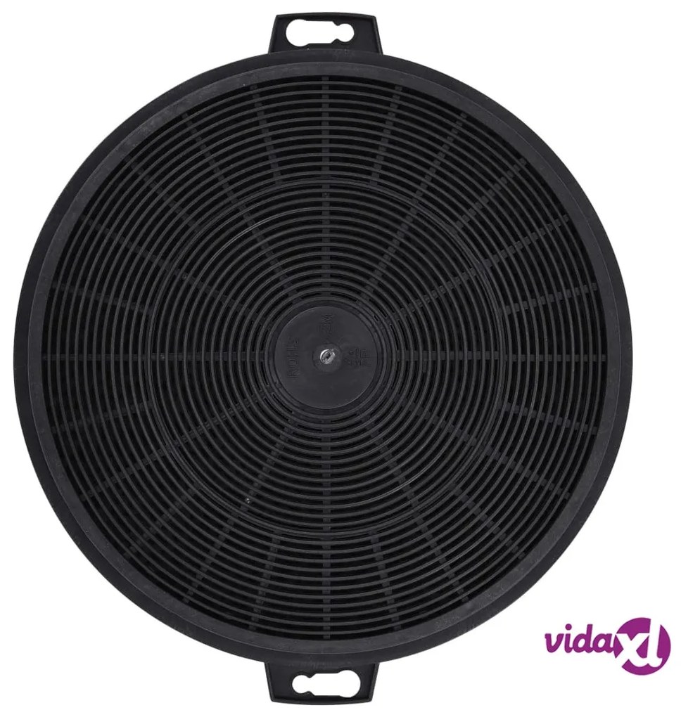 vidaXL Filtri al Carbone per Cappa da Cucina 2 pz 210 mm