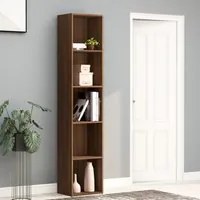 Libreria Rovere Marrone 40x30x189 cm in Legno Multistrato cod mxl 66275