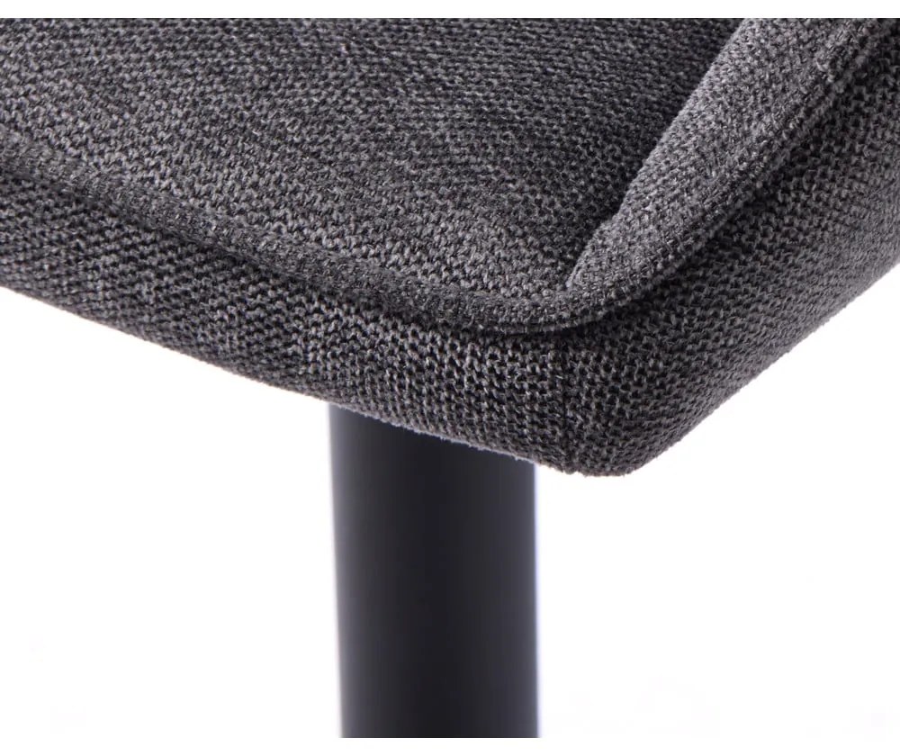 Sedia da pranzo grigio scuro Nolan - Unique Furniture