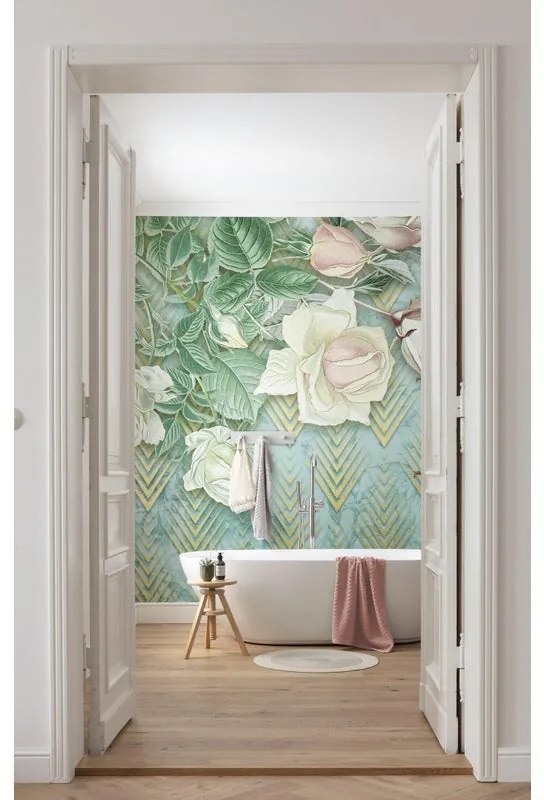 Fotomurale KOMAR Rose poem, Multicolore 200X250 cm