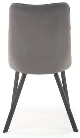 Sedia da pranzo RESTIVO, 1 pz, grigio