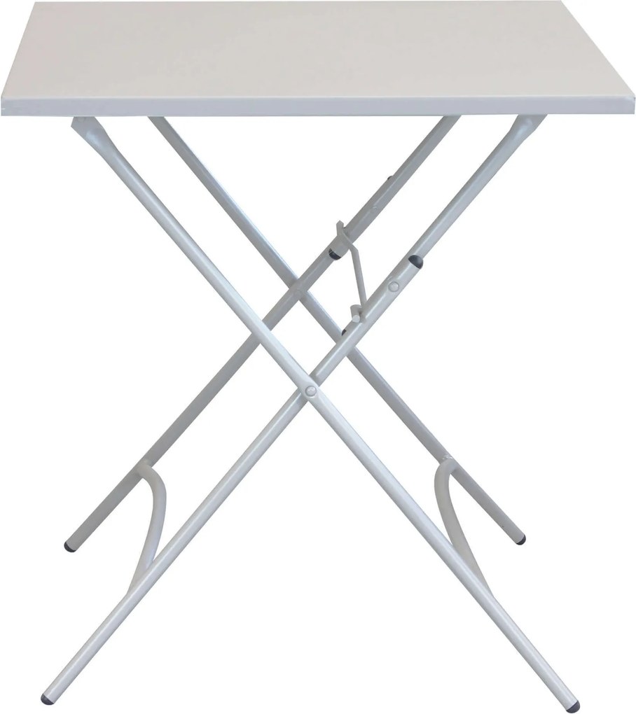 ROMANUS - set tavolo in metallo cm 70 x 70 x 72 h con 2 poltrone Romanus