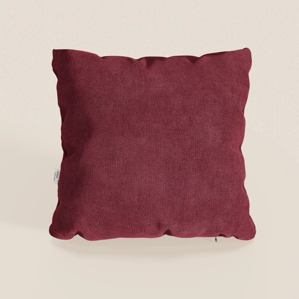 Destiny cuscino disponibile in diversi colori realizzato in tessuto morbido impermeabile T02 rosso