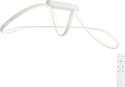 Brilagi-LED Plafoniera dimmerabile TWISTER LED/60W/230V 3000-6000K bianco + telecomando