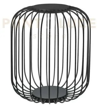 Lampada da terra djambe pt d55 nero