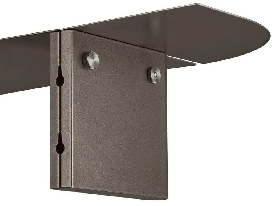 Mensola grigia in acciaio 80 cm Oru – Blomus