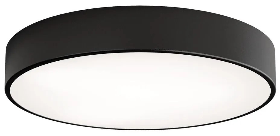 Plafoniera con sensore CLEO 4xE27/24W/230V d. 50 cm nero