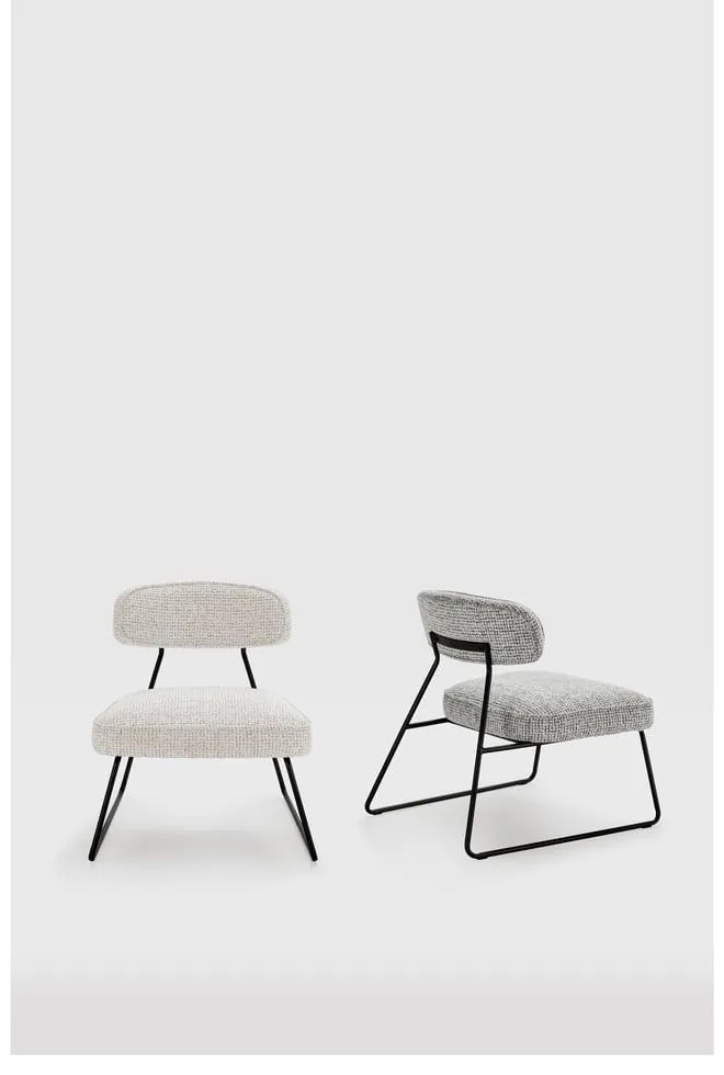 Poltrona bianca/beige Elon – Marckeric