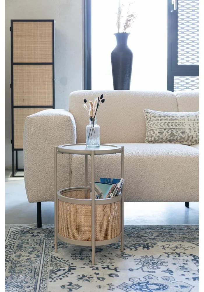 Tavolino rotondo ø 30 cm Makoto – White Label