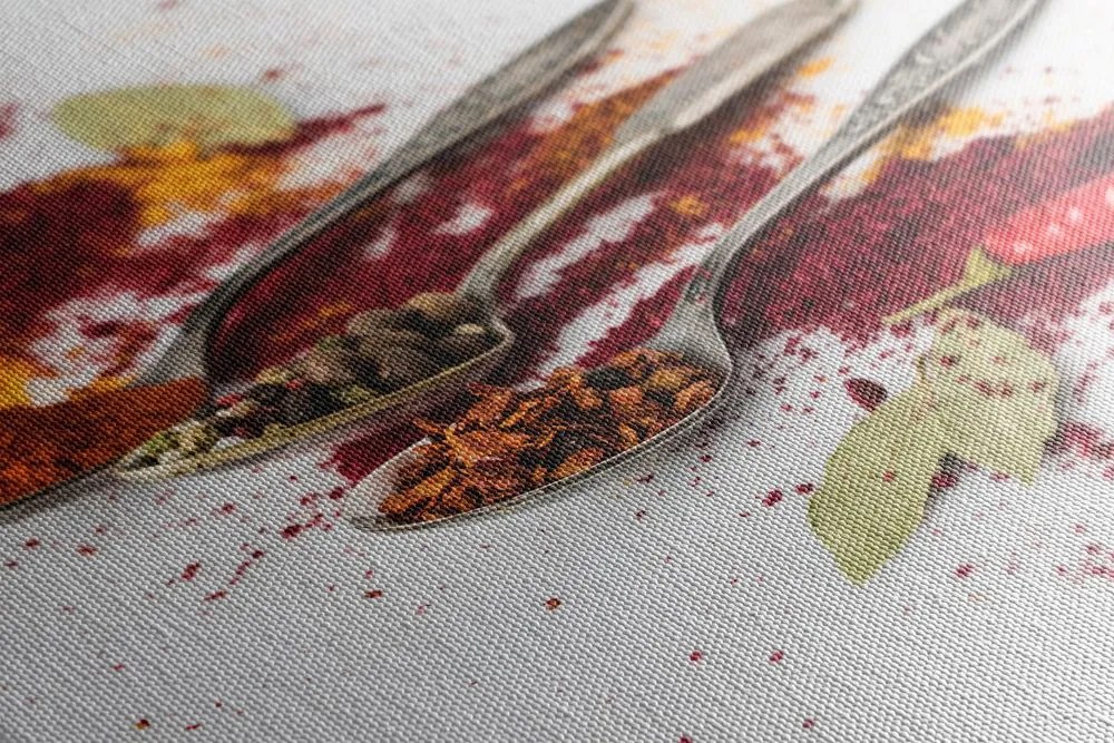 Stampa su tela – Miscela di spezie aromatiche