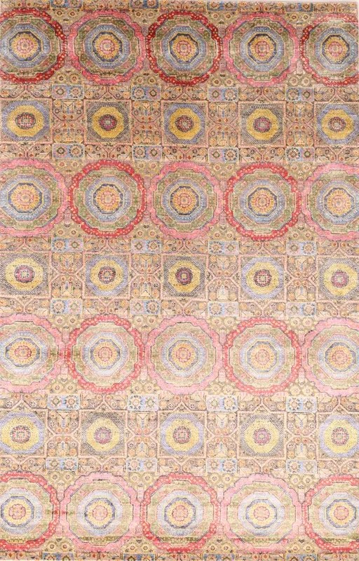Neo Tappeto 200 x 300 Beige (Indian) Annodato A Mano