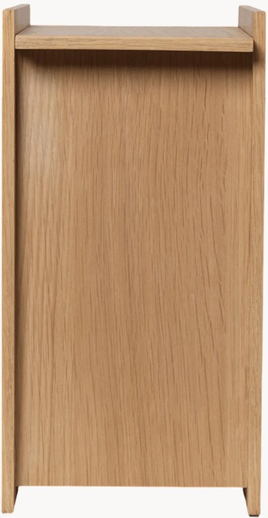 Pattumiera in legno Sama
