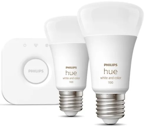 Set base Philips Hue WACA 2xE27/9W/230V 2000-6500K + dispositivo di interconnessione