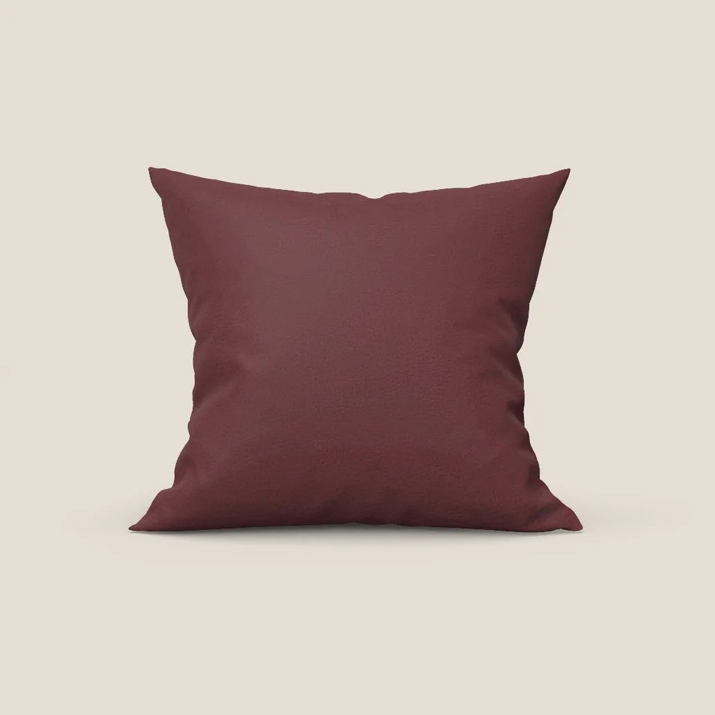 Bisont cuscino disponibile in diversi colori realizzato in microfibra effetto pelle smacchiabile T15