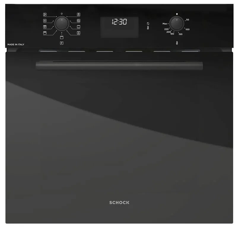 Forno da incasso elettrico multifunzione ventilato  SCHOCK F609 SFS98BK pulizia manuale