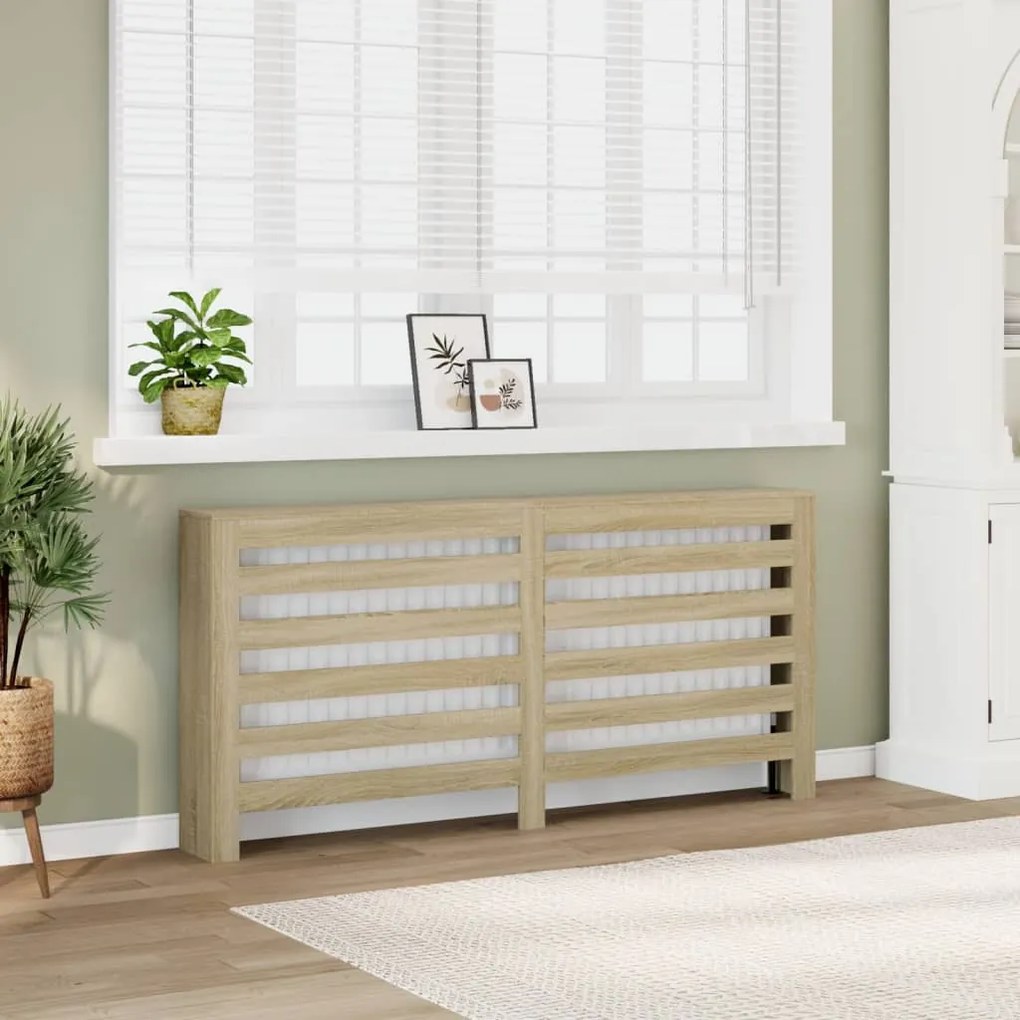 Copertura Termosifone Rovere 175x20x82 Cm İn Legno Multistrato /