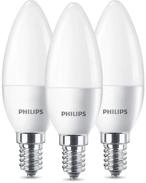 Set 3x Lampadina LED Philips E14/5,5W/230V 2700K