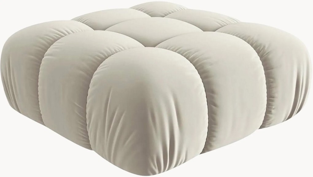 Pouf in velluto Tropea