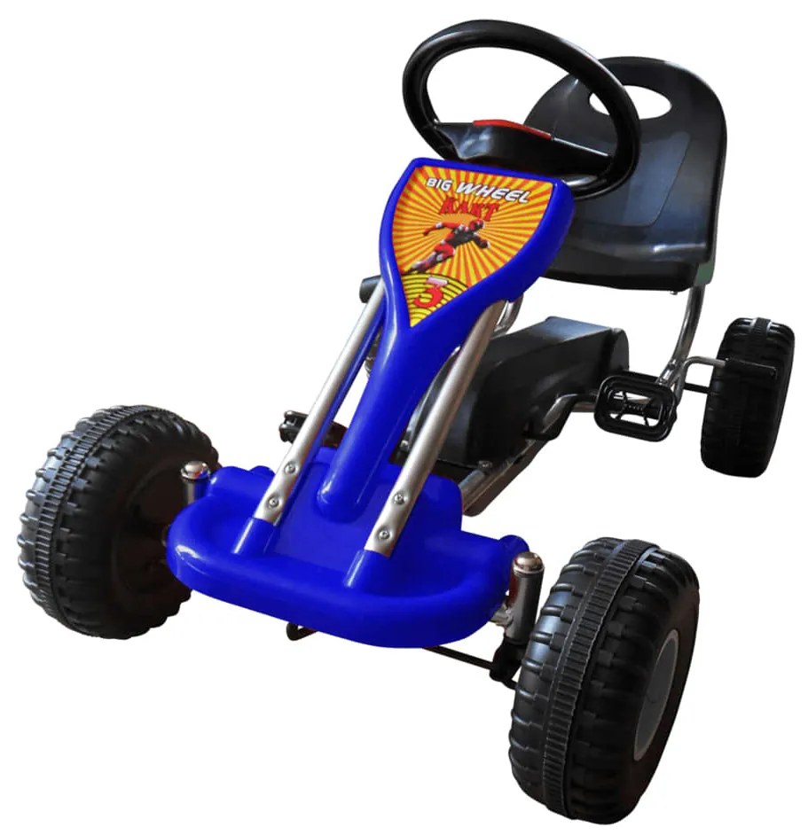 Go Kart a Pedali Cavalcabile, Blu