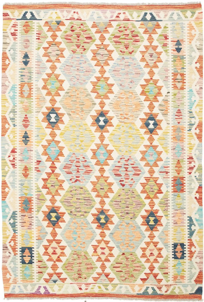 Kilim Tappeto 130 x 190 (Pakistan) Tessuto A Mano