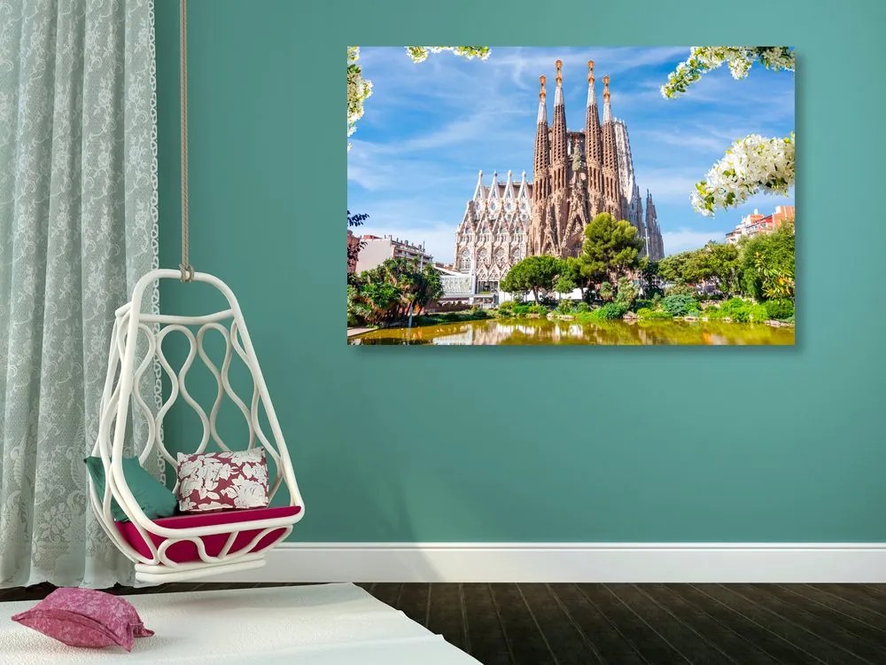 Stampa su tela – Cattedrale di Barcellona
