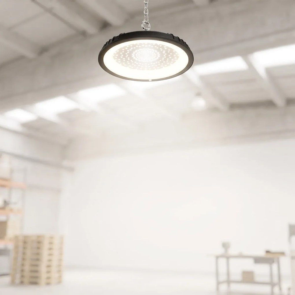 Campana LED 200W IP65 in Alluminio - LEDISENS