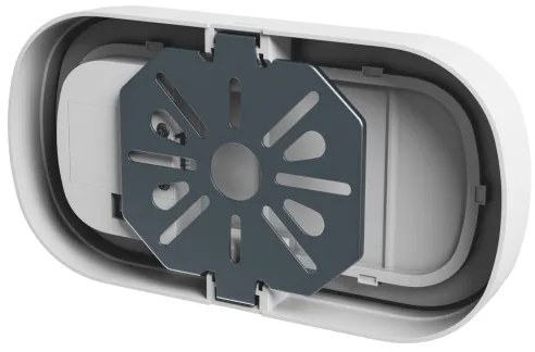 Lampada LED da bagno PASTILO LED/10W/230V 2700/4000/6000K IK10 IP54 bianco ovale