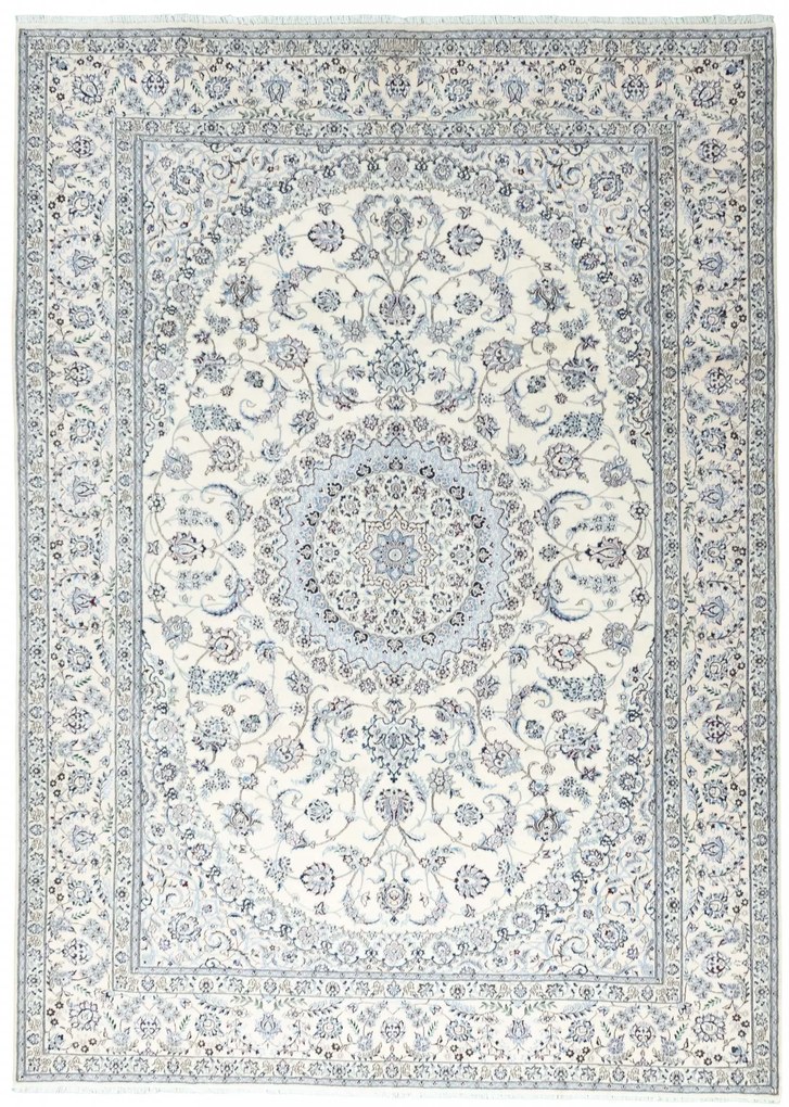 Nain Tappeto 340 x 250 Beige (Iran) Annodato A Mano