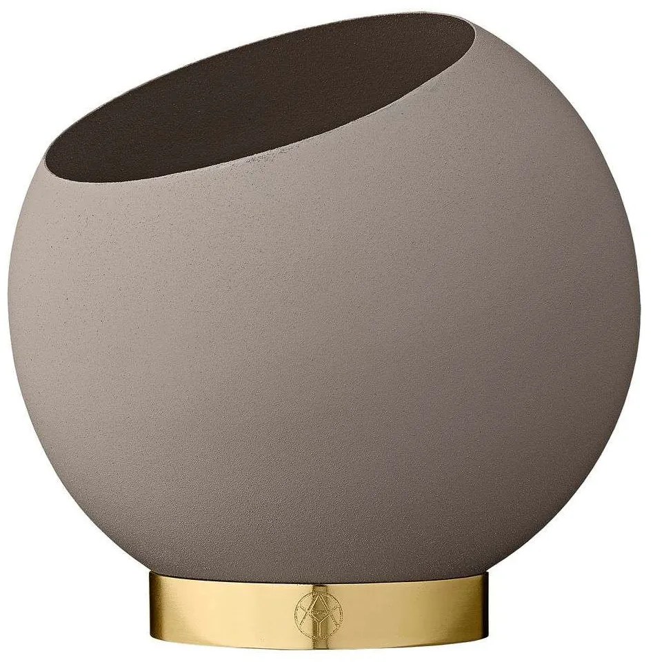 AYTM - Globe Vaso per Piante Ø17 Taupe AYTM