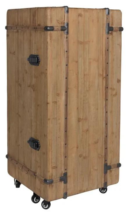 Portabottiglie in legno di abete per 30 bottiglie, 50x109 cm Lico - Dutchbone