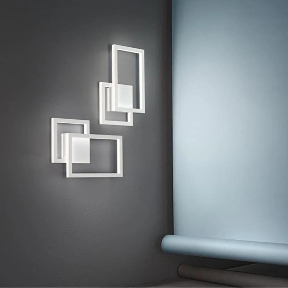 CROSS: Applique LED dal design moderno e versatile - 3 temperature di luce