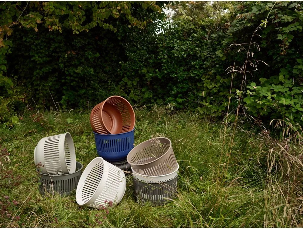 Cesta per il bucato nera in plastica 35 l Ume – Zone