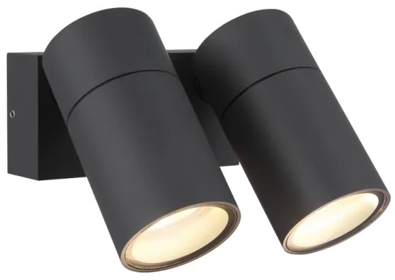 Globo 3209-2 - Faretto da parete PIPER 2xGU10/35W/230V