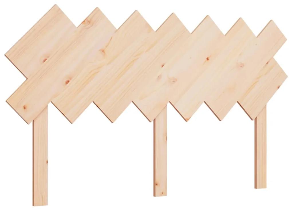 Testiera per letto 141x3x80,5 cm in legno massello di pino