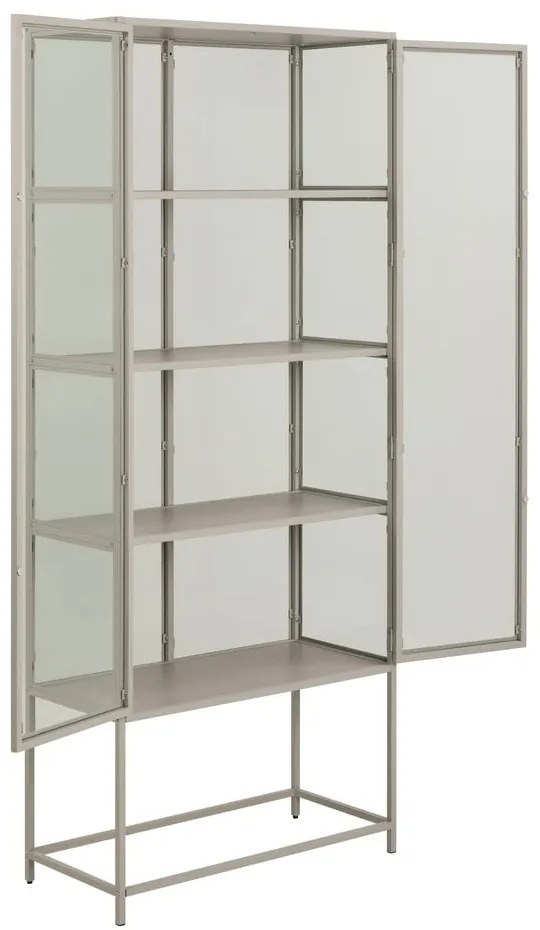 Vetrina grigia 77x186x35 cm Seaford – Actona