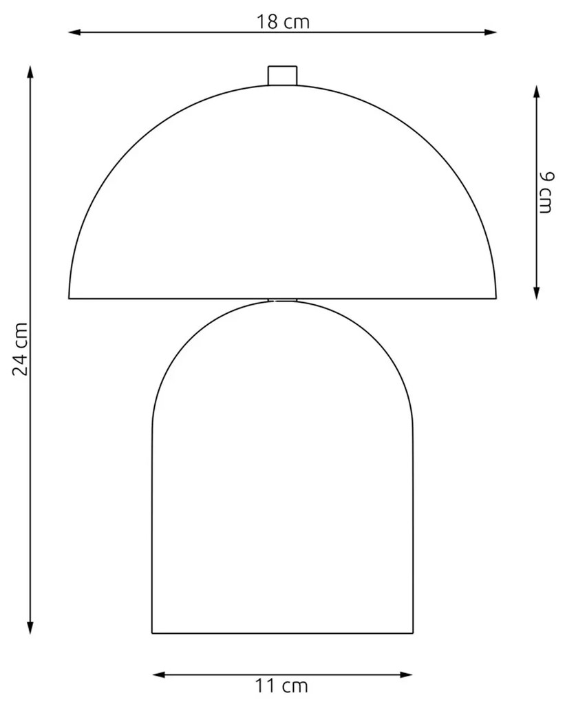 Lampada Da Tavolo Moderna Hera Acciaio Arancione 2 Luci G9 Ip20