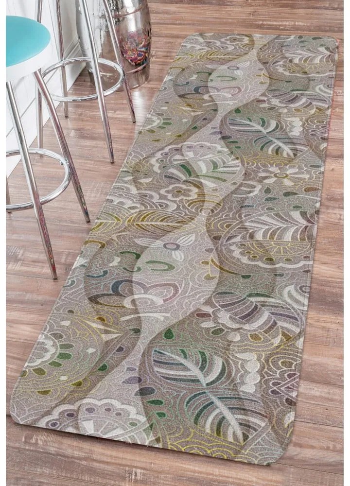 Tappetino lavabile 58x190 cm Wavy - Oyo Concept