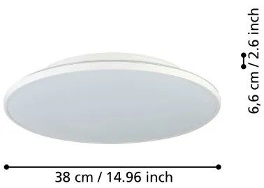 Eglo 99726 - Plafoniera LED CRESPILLO LED/21W/230V d. 38 cm
