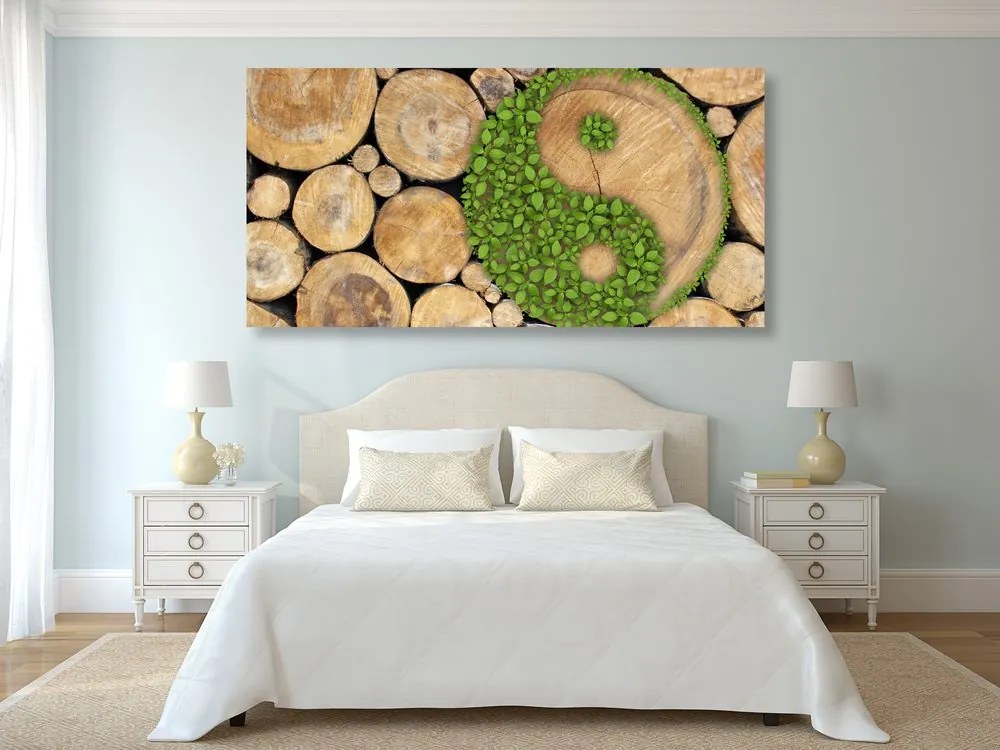 Stampa su tela – Yin e Yang in eco design