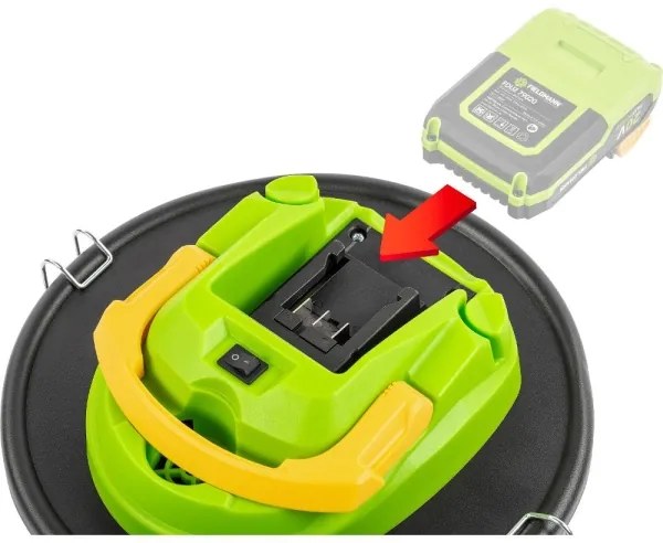 Fieldmann - Aspirapolvere a batteria per ceneri 150W/20V