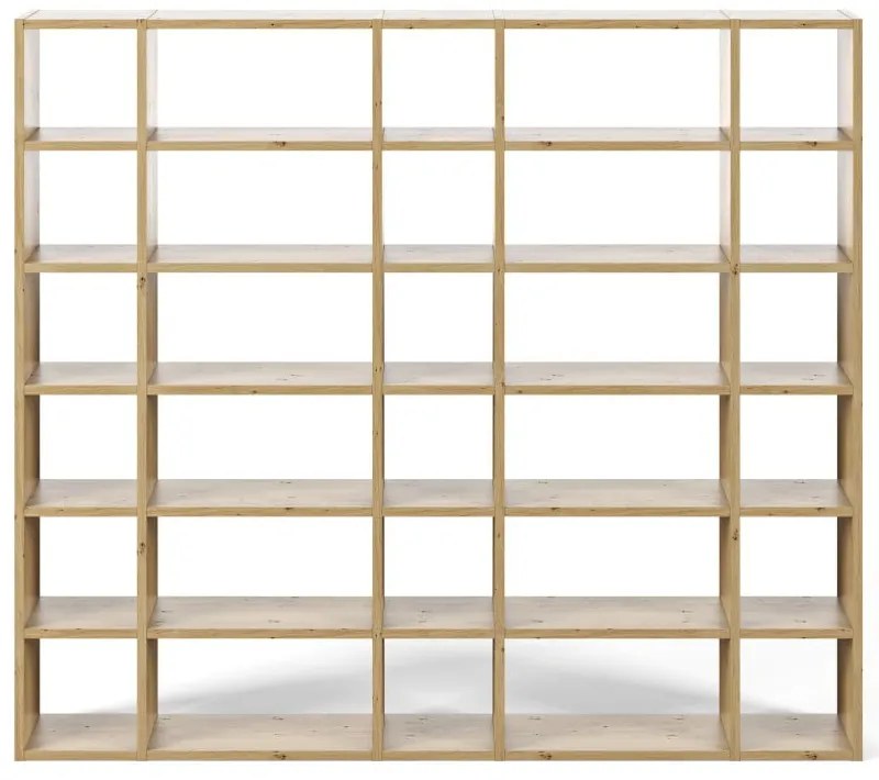 Libreria in rovere 255x224 cm Pombal - TemaHome