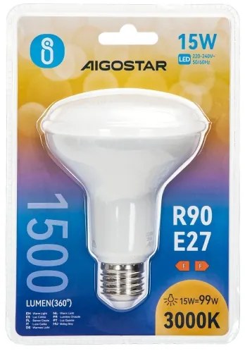 Lampadina LED R90 E27/15W/230V 3000K - Aigostar