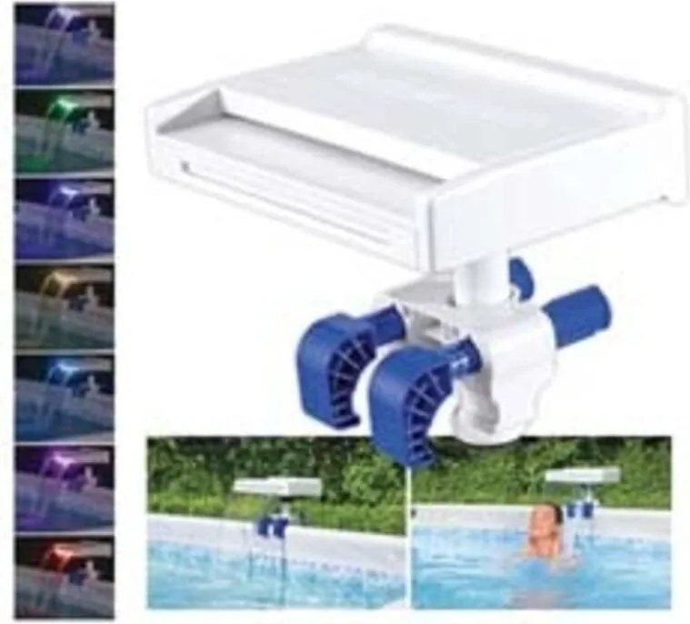 CASCATA LED MULTICOLPR FLOWCLEAR RILASSANTE cm.34x24x32 (art.58619) BESTWAY
