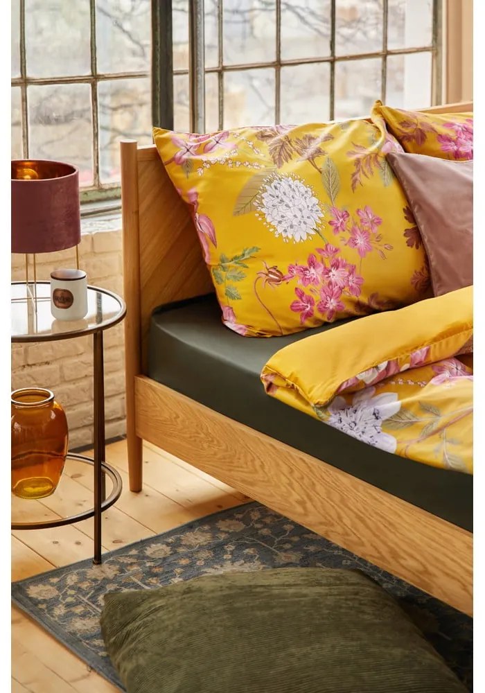 Biancheria da letto matrimoniale in cotone sateen 160 x 220 cm Blossom - Bonami Selection