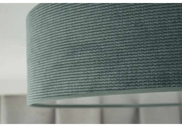 Duolla - Lampada LED da soffitto CORTINA LED/26W/230V Ø45 cm 4000K turchese