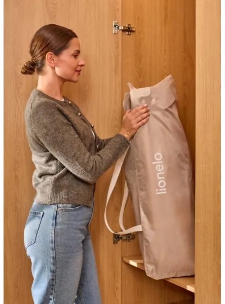 Lionelo - Box per bambini FLORENCE Beige Sabbia