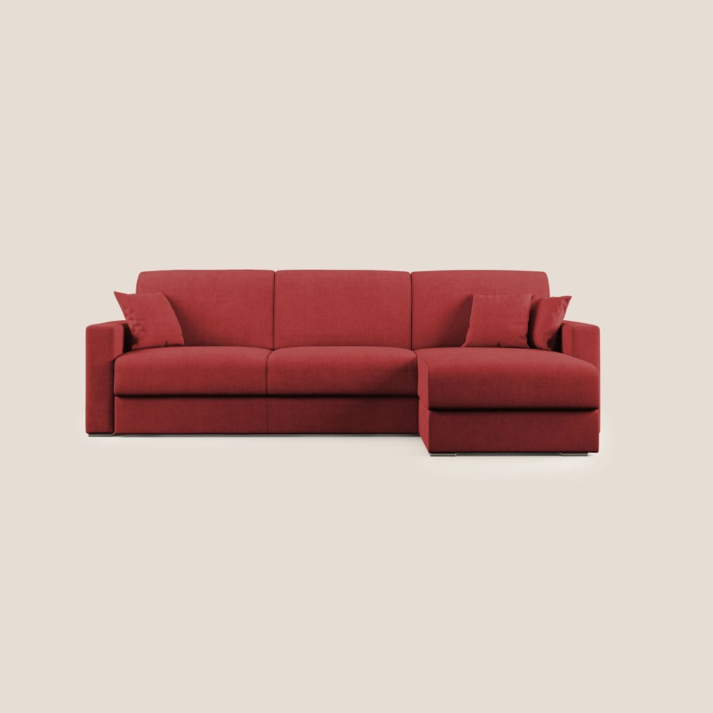 Best Divano letto angolare in tessuto impermeabile T02